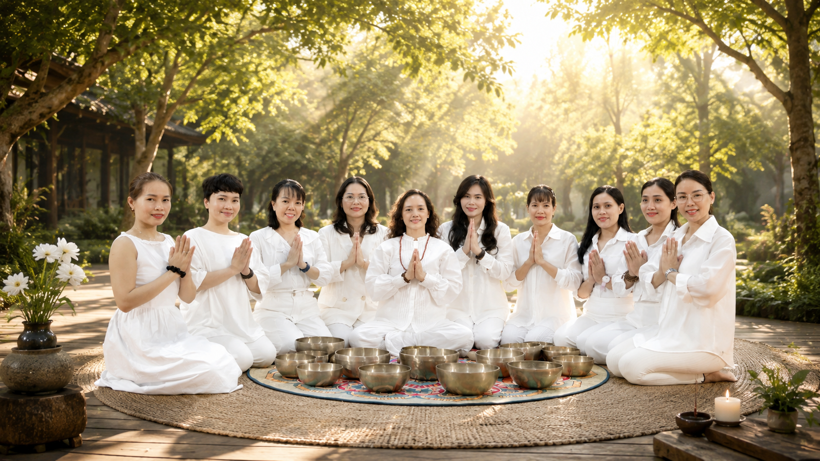 Cộng đồng học viên thực hành thiền định mỗi ngày